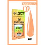 d dece Kalıcı Oje Uv Led D221 (NEON SERİSİ) 10ml