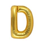 D Harf Gold Folyo Balon 32-34 Inc 82 cm