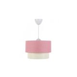 D-Light Melon Pembe Beyaz Avize