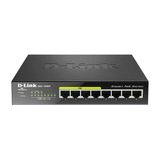 D-Link Dgs-1008P Anahtarı Gigabit Ethernet (10/100/1000) Kullanmaz Supporto Ethernet Üzerinden Güç (Poe) Nero