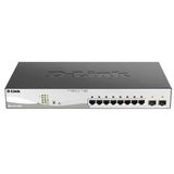 D-Link Dgs-1210-10Mp Yönetilen L2/L3 Gigabit Ethernet (10/100/1000) Ethernet Üzerinden Güç (Poe) Siyah Ağ Anahtarını Destekler, Dgs-1210-10Mp