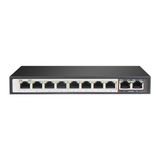 D-Link DGS-F1010P-E-E 10 Port 120 W Full PoE Gigabit 2X Uplink Yönetilemez PoE Switch