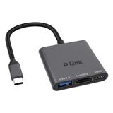 D-lınk Dub-c103 0.15metre Type-c - Hdmı Usb 3.0 Çevirici Adaptör Gold 4k-60hz/100w