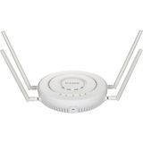 D-Link DWL-8620APE 2 Port Gigabit 2.4/5 Ghz AC2600 Wave 2 4x4 Mu-Mimo Tavan Tipi Wireless Access Point Router