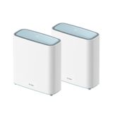 D-Link Eagle Pro AI AX3200 Mesh WiFi 6 Sistemi- 2'li Paket - 8 Akış, 802.11ax Yönlendirici, Çift Bant, OFDMA, MU-MIMO, Google Asistan ve Amazon Alexa ile Ses Kontrolü (Üretici Üretimi Durduruldu)