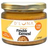 D’ Luna %100 Şeker Ilavesiz Fındık Ezmesi 300 gr