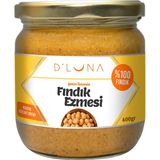 D’ Luna %100 Şeker Ilavesiz Fındık Ezmesi 400 gr
