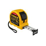D-Max 590E Şerit Metre 5 Mt X 19 Mm Sarı Siyah Renk Kombinasyonlu Kaliteli