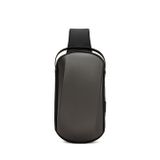 D-Pack Erkek Gri Teknolojik Kumaş Çapraz Çanta 24SBD30046F