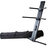 D-sound D-Stand Sk-200Bk Siyah Renk Akrobat 2 Katlı Profesyonel Org Sehpası