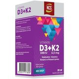 D Vitamini K Vitamini Damla D3 1000 Iu K2 12,5 Mcg
