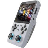 D007 Plus Android Wifi Taşınabilir Retro Ataris Oyun Konsolu 3.5 Inç Ekran 64GB Hafıza 10.000+ Oyun - Gri