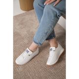 D0112 Günlük Ortopedik Kadın Sneaker Spor Ayakkabı - Beyaz