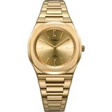 D1 Milano Gold Mellow UHBL02 Kol Saati - Altın