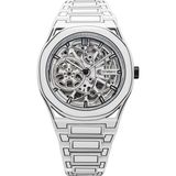 D1 Milano Skeleton White Sketch SKBJ20 Kol Saati - Renkli