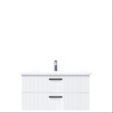 D10 Next Lavabo Dolabı Tezgah Altı 2 Çekmeceli 100 Cm Beyaz Lake