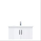 D10 Next Lavabo Dolabı Tezgah Altı Kapaklı 100 Cm Beyaz Lake