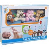 D120 D121 Peluşlu Dönence - Çok Renkli