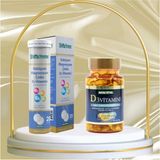 D3 Vitamini 60 Soft Jel Kapsül + Kalsiyum Magnezyum Çinko D3 20 Eferesan Tablet - 1 Adet