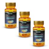D3 Vitamini 60 Softgel 650mg x 3 Adet