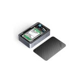 D35M2 10in1 Dock, 3.5\" HDD & M.2 NVMe, HDMI, 2.5G LAN, USB 3.2, PD100W, Type-C Disk Kutusu