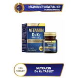 D3K2 120 Tablet - 1000 IU D3 vitamini, 25 mcg K2 vitamini