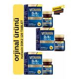 D3k2 120 Tablet 3'Lü - 1000 Iu D3 Vitamini, 25 Mcg K2 Vitamini