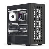 D502A Orta Kule Kılıfı, Mesh Ön Panel, 360MM Radyatör Desteği, 11 Fan Yuvası, 400MM Gpu, Atx/m-Atx/mini-Itx, Manyetik Toz Filtreleri, Spcc Çelik Konstrüksiyon, Moda Pc Yapısı, Siyah