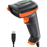 D5100Y Barkod Okuyucu - USB Kablolu, 1d ve 2d Qr Kod Okuma, Tak ve Çalıştır, Ergonomik Tasarım,