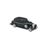 D55 Retro Araba Tasarımlı Bluetooth Hoparlör 2x5W FM + USB + TF Kart D55-0690 Siyah