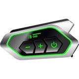 D60 Motor Kask Kulaklık Rgb Modlu Motosiklet Kulaklık Su Geçirmez 5.3 Bluetooth Intercom - Lisinya
