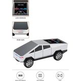 D68 Cyber Model Araba Tasarımlı Bluetooth Hoparlör 15W Güçlü Ses Rgb LED /tws/usb Beyaz - Belirtilmemiş