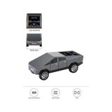 D68 Cyber Model Araba Tasarımlı Bluetooth Hoparlör 15w Güçlü Ses Rgb Led /tws/usb gri