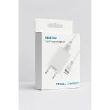 D880 5w Usb Şarj Aleti 2in1 Kablolu Ev Tipi Adaptör Telefon Şarj Cihazı