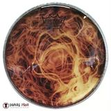 DA-4390-SD-SC016 Darbuka Derisi Dx Serisi Skyndeep Cleartone 9inc 38INC Collar Crimped Hoop Yellow Mist Desenli