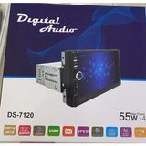 DA-7120 4X55 Watt Double Din Oto Teyp - Siyah