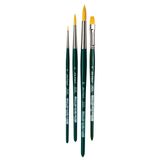 da Vinci Brushes 4226 Nova fırça seti, sulu boya, yağlı ve akrilik boyalar için, sentetik, çeşitli boyutlar , 4 fırça (seri 1570, 122)
