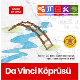 Da Vinci Köprüsü | Montessori Eğitim Seti | Eğitici Maket - Junior Da Vinci Ahşap Stem Oyuncak
