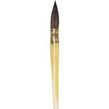 Da Vinci Sincap Kılı Yuvarlak Ince Uçlu Çini Seramik Gölgeleme Fırçası Seri 601 No 6/0