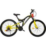 Daafu Fxc 125 Dağ Bisikleti 26/24 Jant 21 Vites - Siyah - Sarı