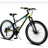 Daafu Sxc 400 29 jant 21 Vites Hidrolik disk Fren Ön Amortisörlü Dağ Bisikleti MTB Profesyonel Bisiklet Özel Alaşım Kadro - Siyah - Sarı