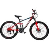 Daafu Sxc 500 Dağ Bisikleti 27.5 Jant / 26 Jant - Siyah - Kırmızı