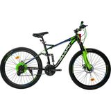 Daafu Sxc 500 Dağ Bisikleti 27.5 Jant / 26 Jant - Siyah - Yeşil