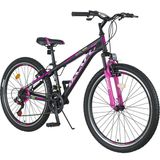Daafu SXC100 26 Jant Vitesli V-Brek Tek Amortisörlü Siyah Pembe Beyaz Kız Dağ Bisikleti