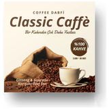 Dabfi Classic Coffee 30 Şase - Ginseng & Guarana Içeren Enerji Kahvesi (3G X 30)