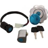 DACHUI KONTAK KİLİT SETİ DEPO KAPAĞI DAHİL CG AGK UAG MG 125 150 200 MONDIAL KUBA ASYA