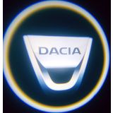 Dacia Araçlar İçin Pilli Yapıştırmalı Kapı Altı Led Logo