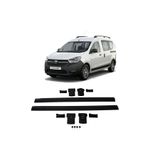 Dacia Dokker 2012-2021 Uyumlu Siyah Renk Wıngbar Port Bagaj Ara Atkı Tavan Barı Arabar 105 cm za241