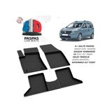 Dacia Dokker Ferrous 4d Havuzlu Kauçuk Paspas 2021 - Siyah