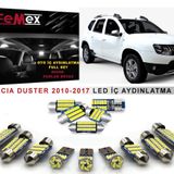 Dacia Duster 2010-2017 LED İç Aydınlatma Ampul Seti FEMEX Parlak Beyaz